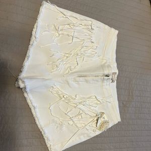 Fringe shorts